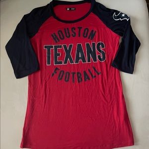 Ladies Houston Texans T-shirt size Small